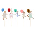 Meri Meri - Ozdobne Toppery Na Tort Animal Friends