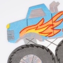 Meri Meri - Serwetki 16szt. - Toybox, monster truck